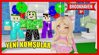 😱 MİNECRAFTTAN YENİ KOMŞULARIMIZ GELDİ 😍 KÜBRA NİSA 🔥ROBLOX BROOKHAVEN🏠RP