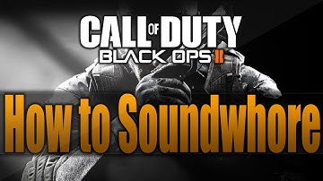 How to Hear Enemy Footsteps in Black Ops 2! Soundwhore in Blops2!