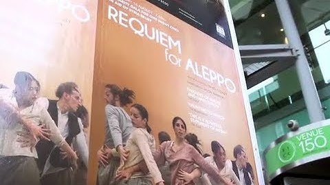 Requiem for Aleppo, Edinburgh Festival Fringe - A visual summary