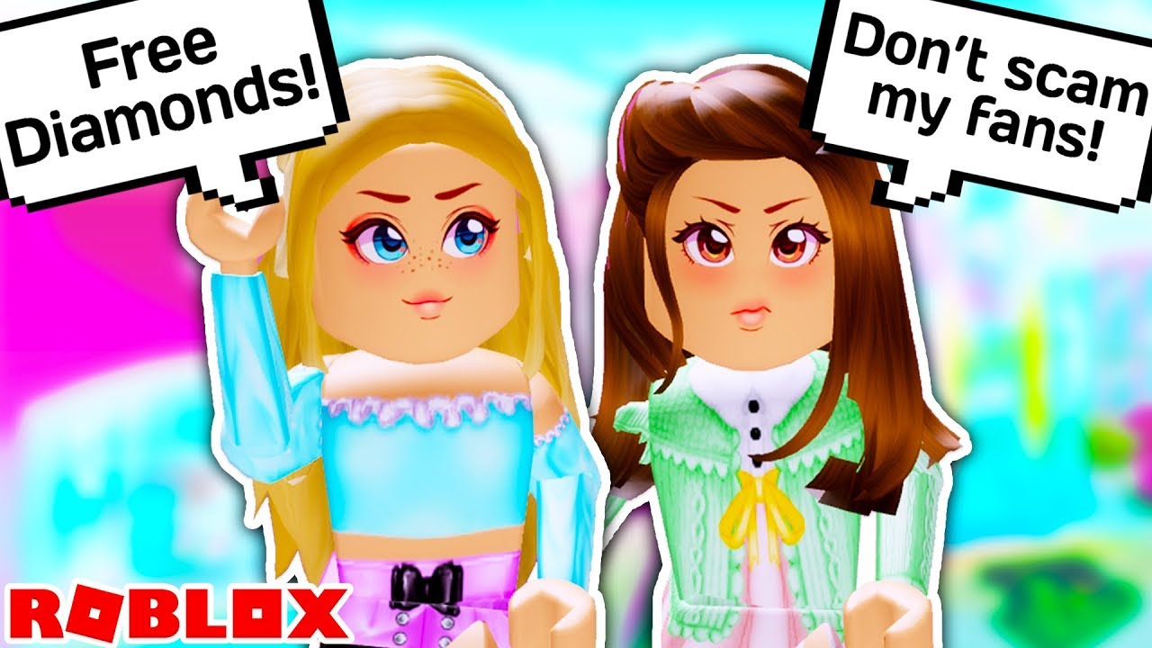 She Tried To Scam My Fans By Pretending To Be Me Roblox Royale - the meanest princess ever ruins my video roblox royale high