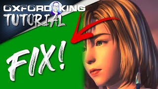 GREEN SCREEN Fix for Final Fantasy X CGI Cutscenes! Quick and Easy Guide!