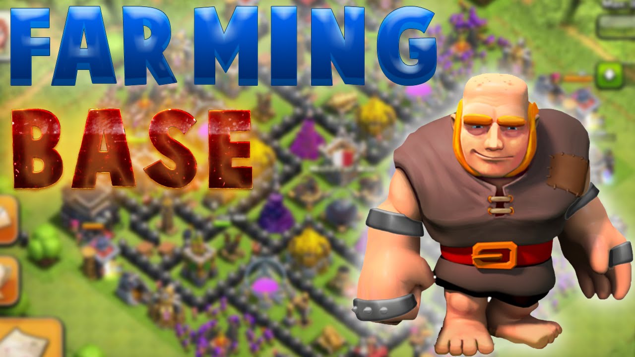 NUOVA BASE PER LE RISORSE - Clash of Clans