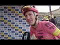 Harry sweeny  interview at the start  paris  roubaix 2024