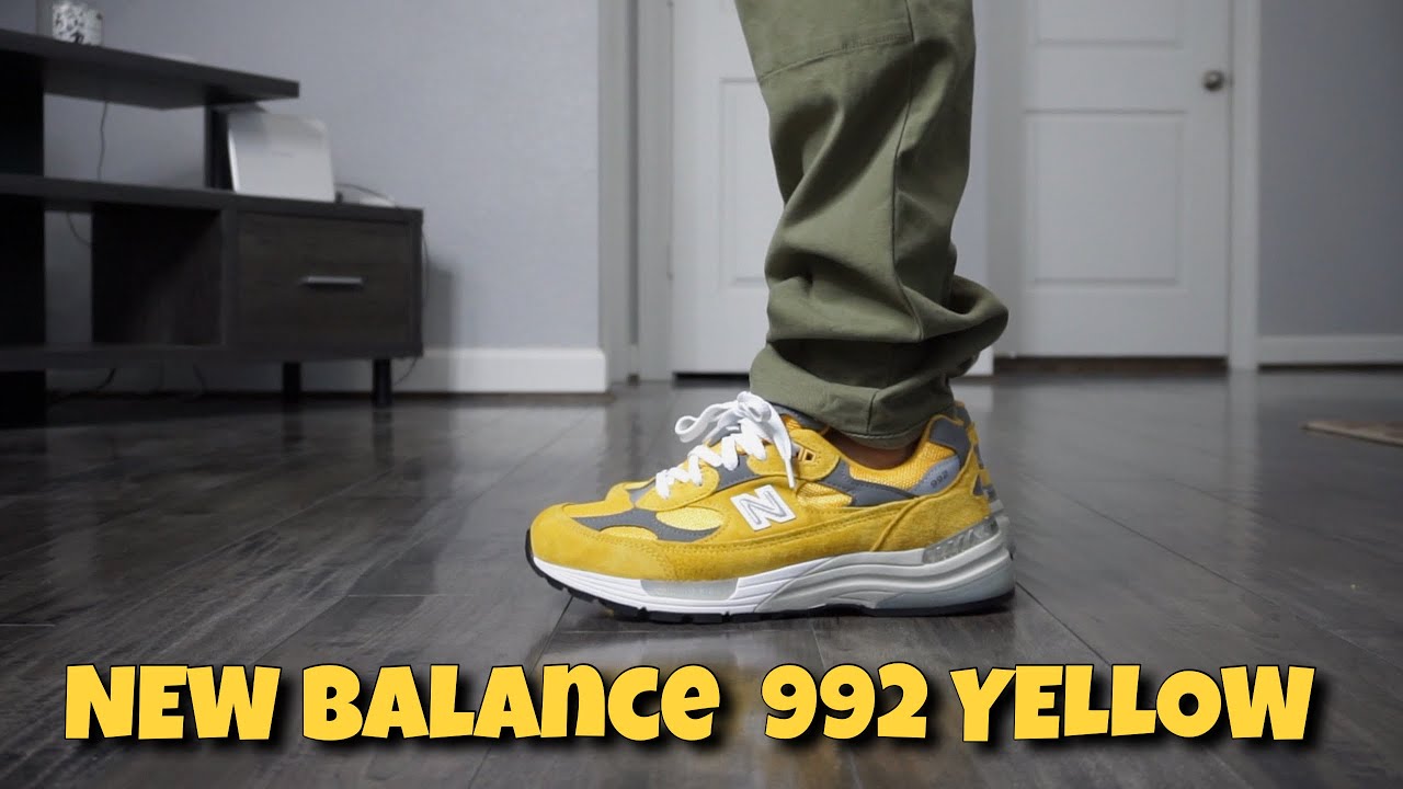 NEW BALANCE 992 YELLOW REVIEW