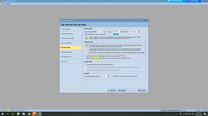 Cách nhập dữ liệu vào phần mềm kế toán misa năm 2024