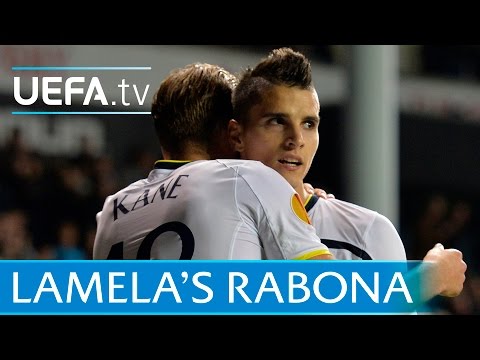 Erik Lamela 'rabona' v Asteras: Goal of the Season?