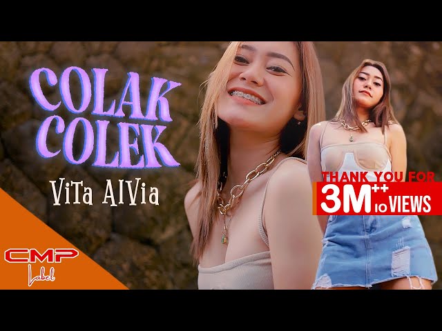 Vita Alvia - Colak Colek (OFFICIAL MUSIC VIDEO) class=