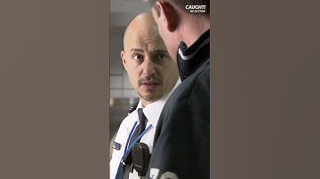 Border Security chase passenger into airport bathroom 😳  #BorderSecurity #Customs