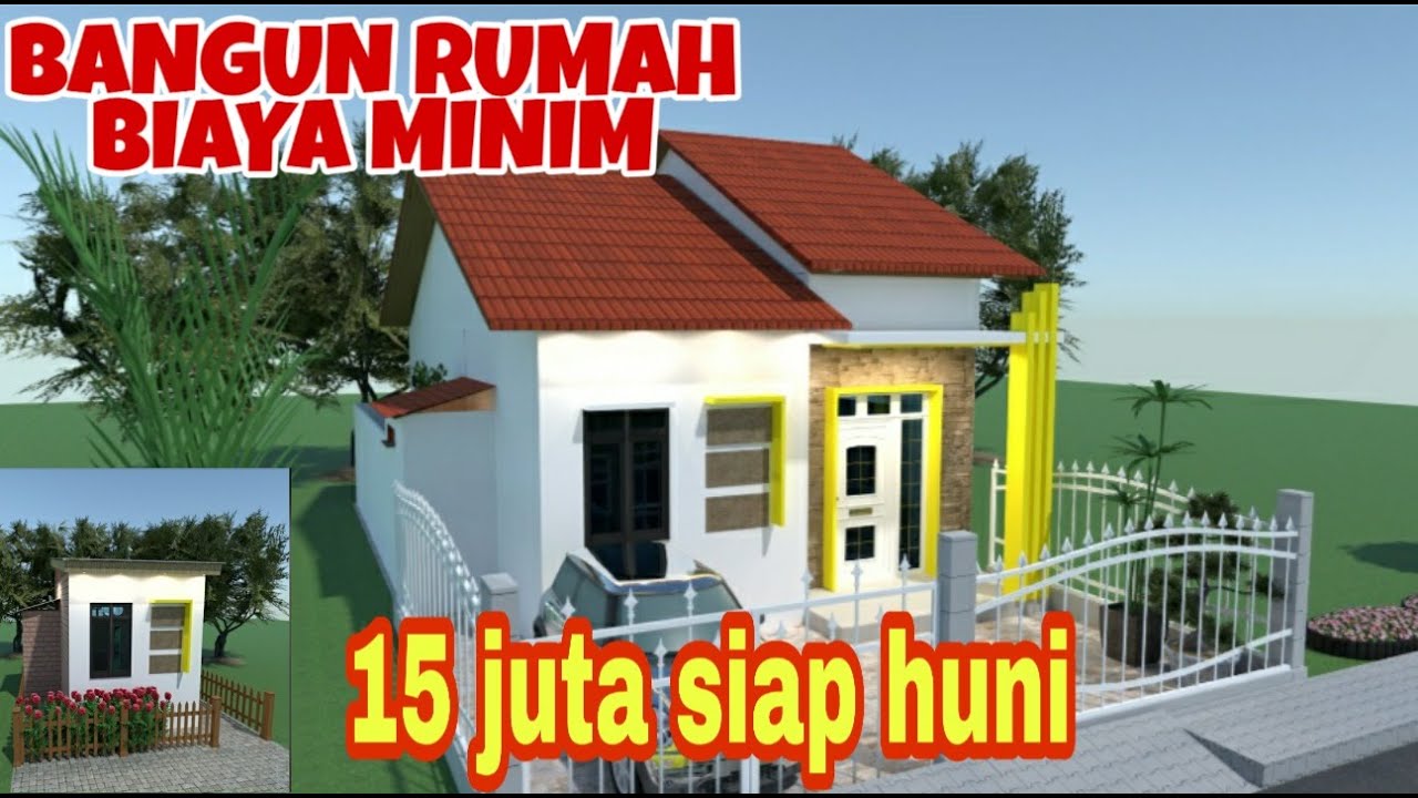 Bangun Rumah biaya minim 15 juta siap huni YouTube