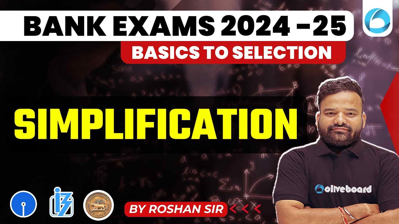 Bank Exam Quant 2024-25 | Simplification For Bank Exams 2024 | Bank ...