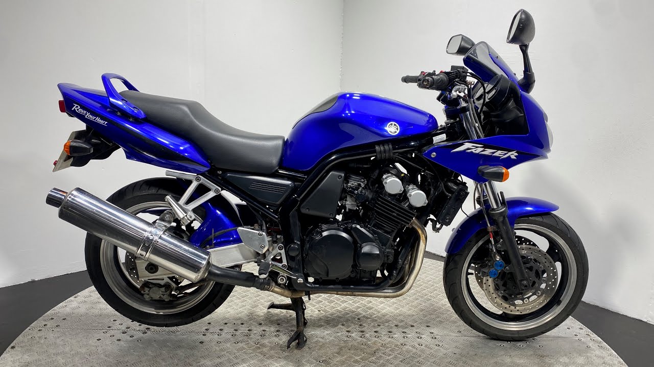 YAMAHA FAZER FZS 600 2003 FOXEYE 21K WALK AROUND / RUNNING VIDEO
