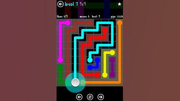 Flow Free - Blue Pack 9X9 Walkthrough - Level 7
