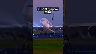 Singapore Airlines A380 Takeoff from Sydney 🇦🇺🛫 | Majestic Superjumbo Departure #shorts #aviation