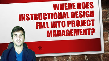 Where does Instructional Design fall in the Project Management Process?