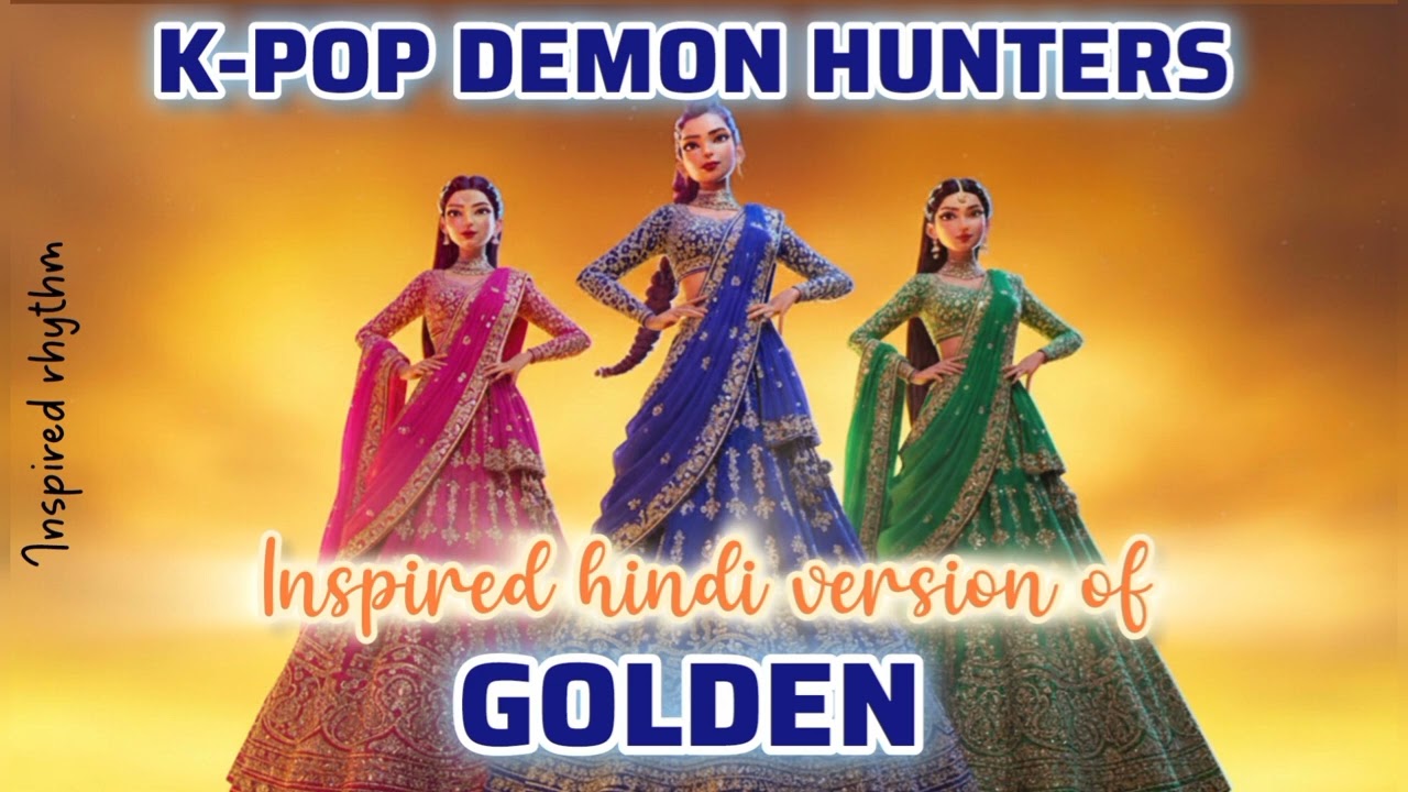 GOLDEN - k-pop demon hunters|Hindi Version|(Audio) @Inspiredrhythm 