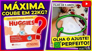 Fralda Xg Da Huggies Serve Em Criança De 22Kg? Testei No Meu Filho De 5 Anos