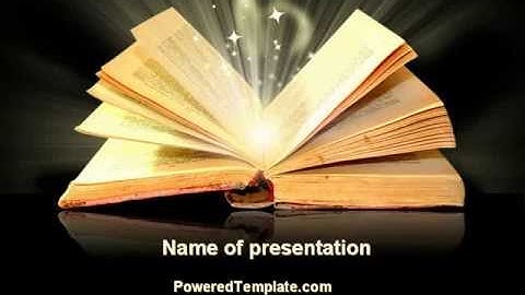 Scripture PowerPoint Template by PoweredTemplate.com