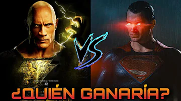 ¿Quién es más fuerte Superman o Black Adam?