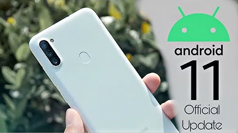 Samsung Galaxy A11 Android 11 ONE UI 3.1 Official Update (RELEASED)