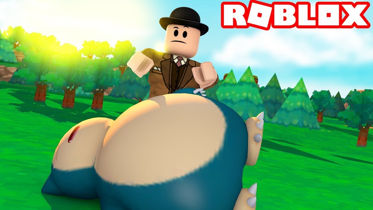 to Tochi træ kærtegn BRICK BRONZE HOW TO WAKE UP SLEEPING SNORLAX! Roblox Pokemon Brick Bronze:  Catching a snorlax! - YouTube