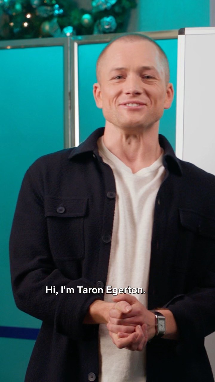 Taron Egerton Ranks Holiday Films | Carry-On | Netflix