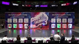 Cheerleading. Jazz.Чир спорт. ВРС 2019 ЧИР-ДЖАЗ-ДВОЙКА Дебют.