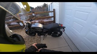 Kawasaki Z650rs Ohio Street Ride February 2024