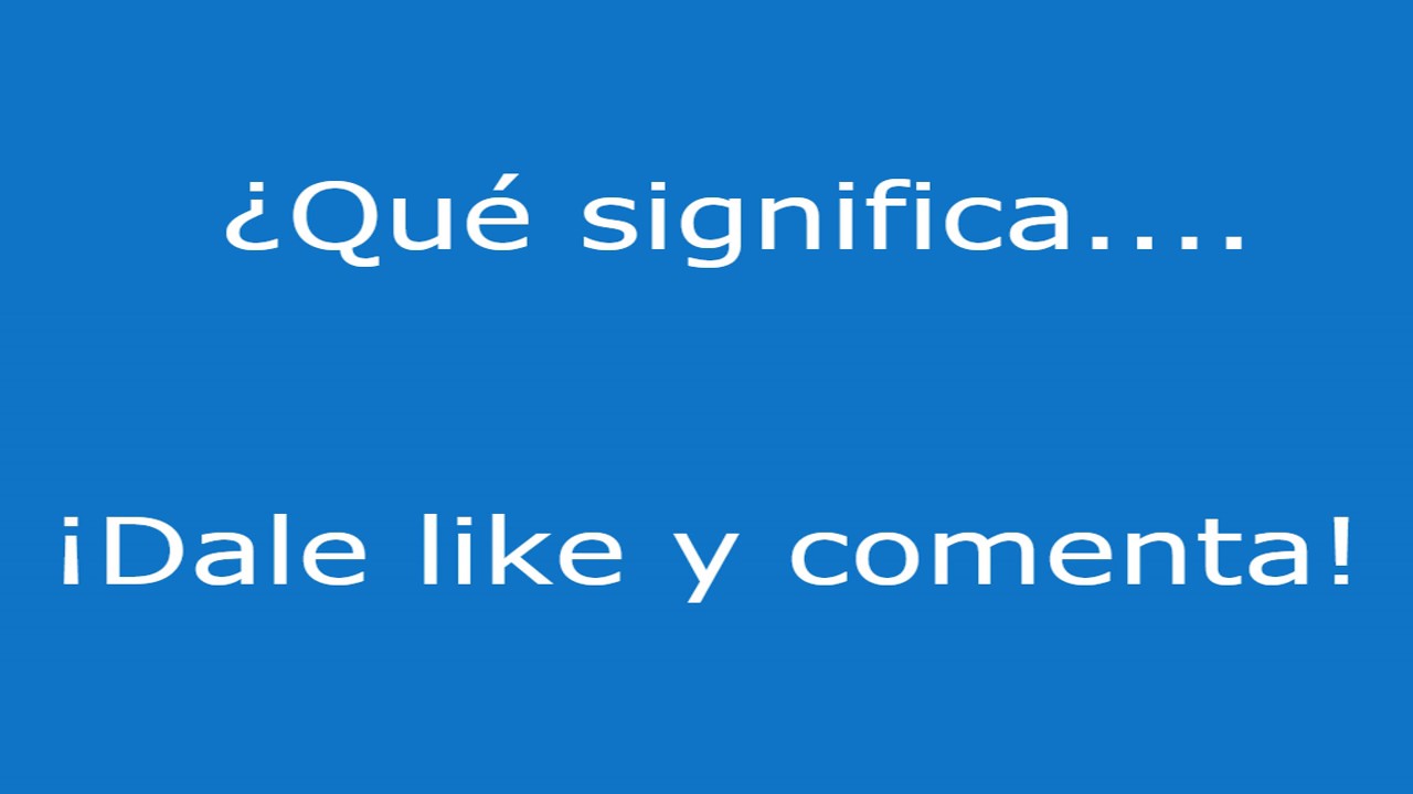 ¿Qué significa euforia?  YouTube