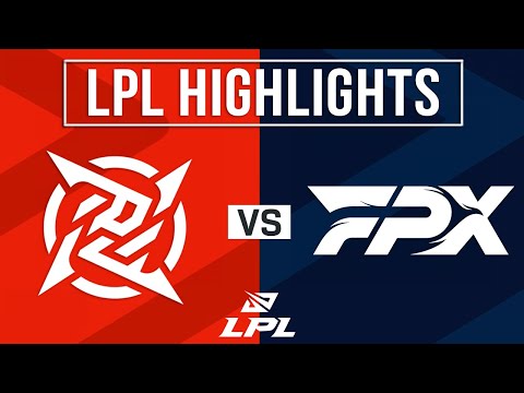 NIP vs FPX Highlights ALL GAMES | LPL 2024 Spring | Ninjas In Pyjamas vs FunPlus Phoenix