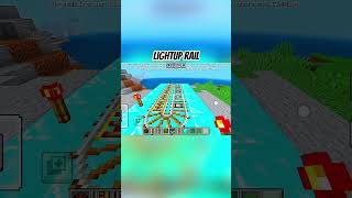 lightup rail #minecraft #gaming #shorts #shortvideo #shortsfeed #foryou #fyp