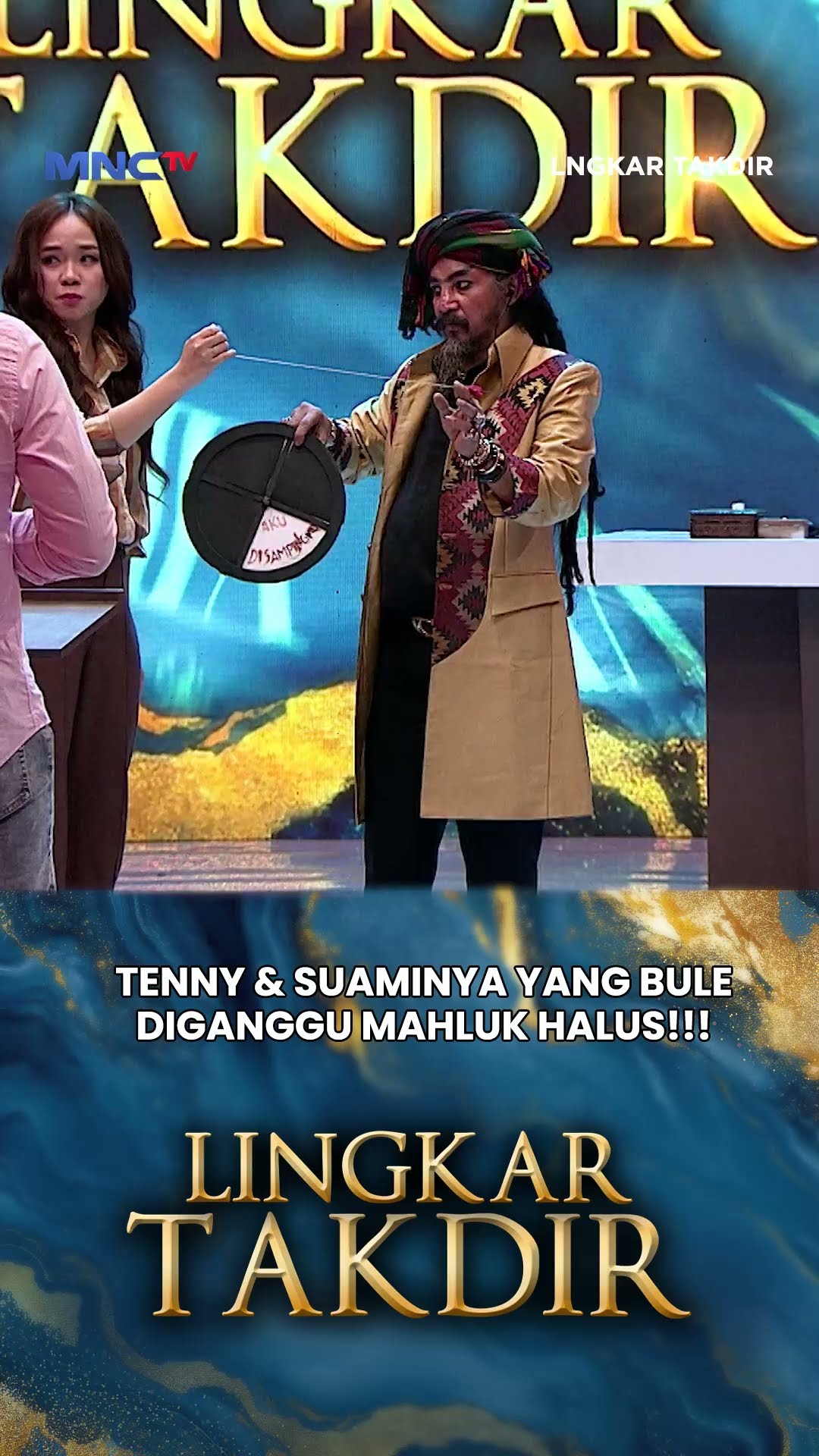 Sampai Studiopun Tenny Di Ikutin #lingkarttakdir #lingkartakdirmnctv #shorts