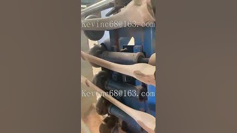Amazing axe wood handle making machine