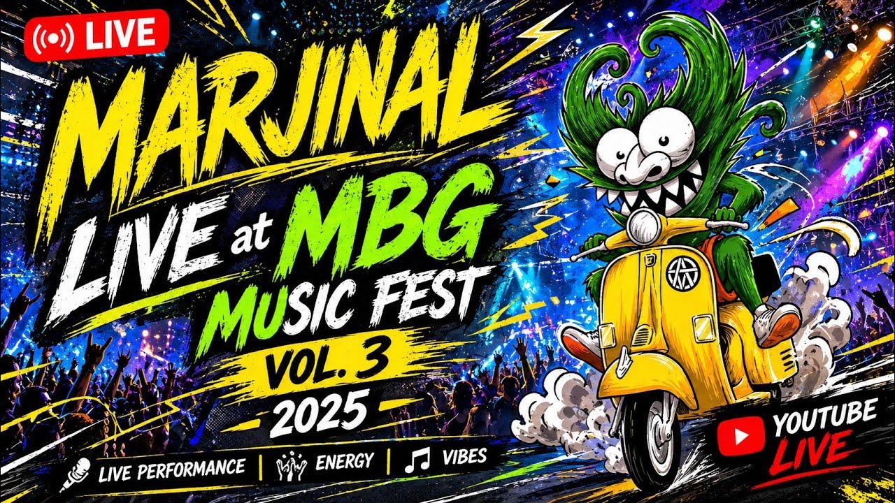 Marjinal Marjinal Live at MBG Music Fest VOL 3, 2025 - YouTube