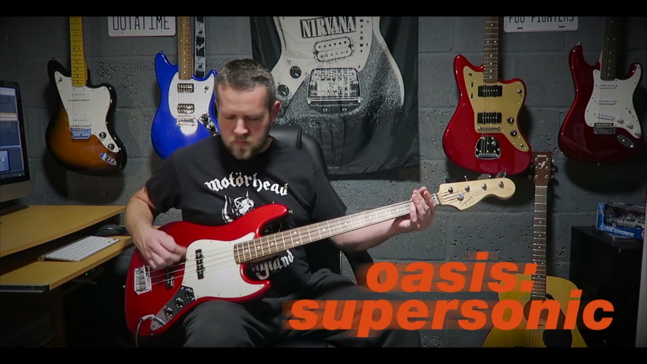 Oasis - Supersonic Bass Cover