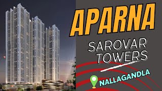 Aparna Upcoming Project || Aparna Sarovar Towers || 3 Towers || 55 Floors || Nallagandla ||Hyderabad screenshot 2