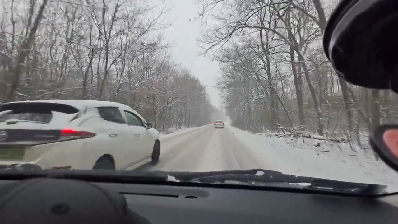 Kis Gödöllő, kis országút -Klau #vezetni tanul_kis havazás befigyelt-#drivinglesson #jogsilazán 