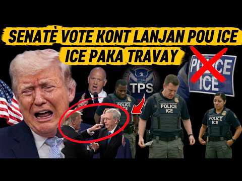TRUMP FACHE SENATÈ REPIBLIKEN YO VOTE KONT LAJAN POU ICE#haitianpublicmedia #mph01 #haitientoutkote