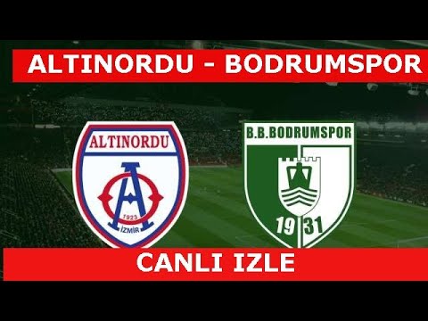 ALTINORDU - BODRUMSPOR  ikinci yari CANLI