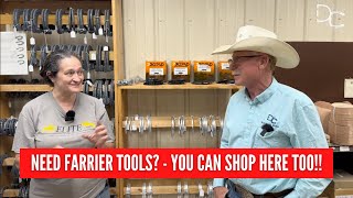 D/C Farrier tools | Spanish Lake Blacksmith Tour