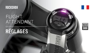 RockShox Flight Attendant : Réglages