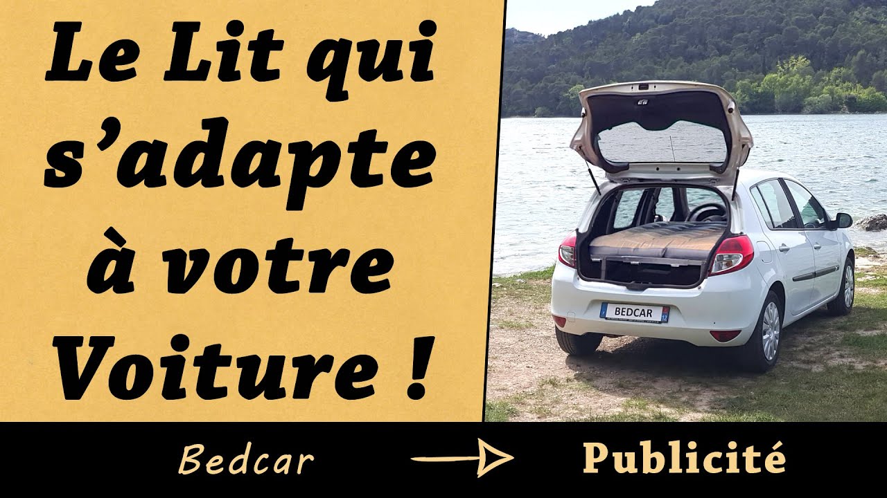 BEDCAR - Le lit qui s'adapte à votre voiture 