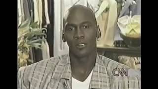 Michael Jordan (Retired, Age 36) On Larry King Live (1999)