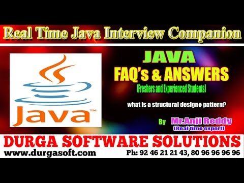 Java Interview Companion||Java || what is a structural designe pattern?