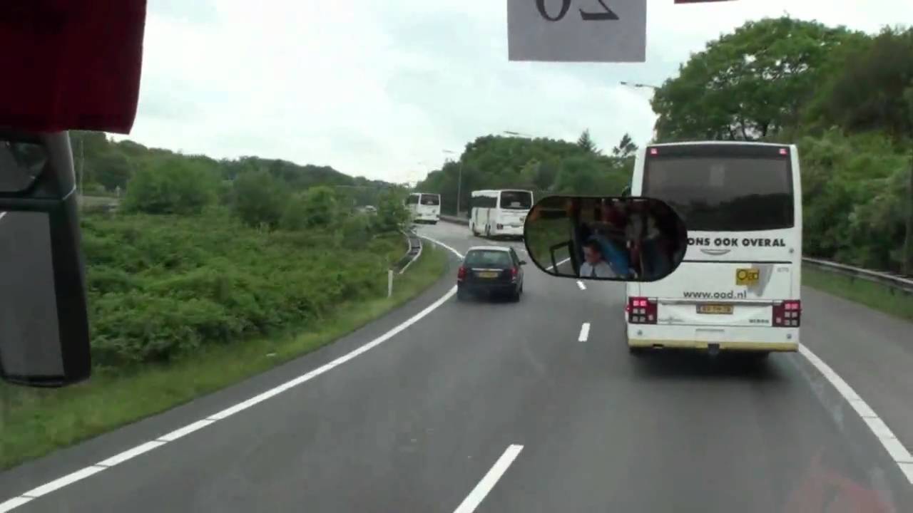 Bekerfinale 2009 - Twente supporters richting de kuip - deel 2