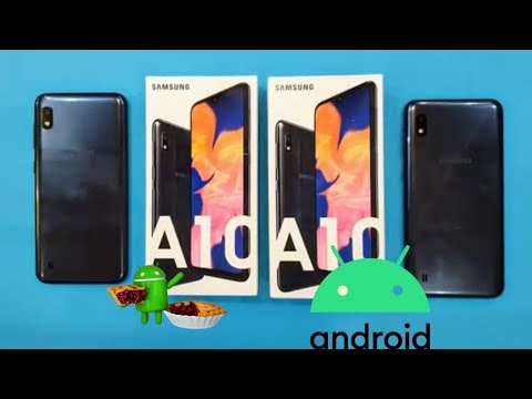 Android 9 vs Android 10 Samsung Galaxy A10