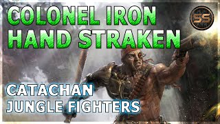 Colonel Iron Hand Straken Commander Of The Catachan Jungle Fighters  Warhammer 40k Lore