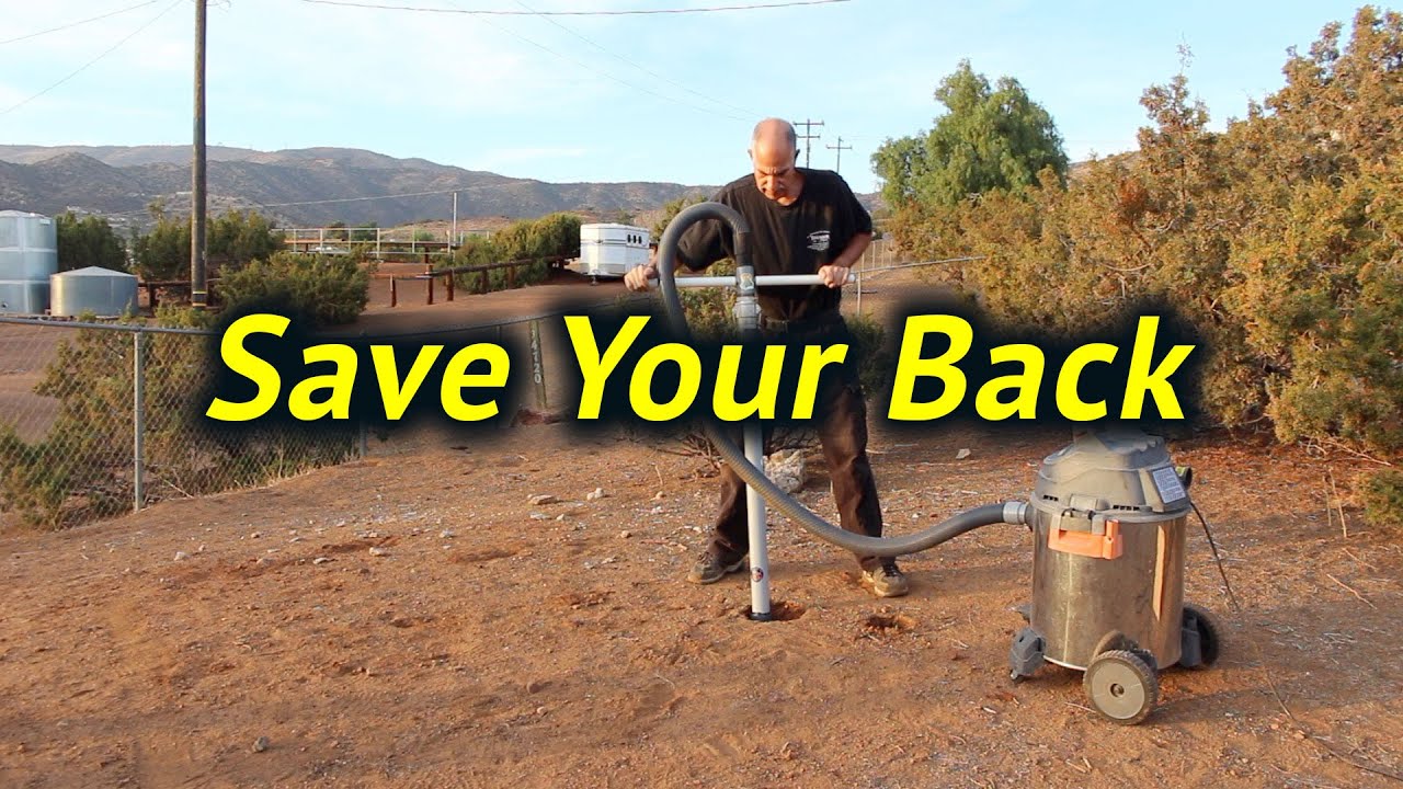 Post Hole Digger - Save Your Back, Dig Deeper Holes - Cat6Tools