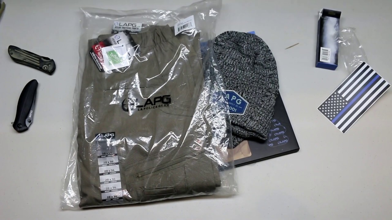 LApolicegear.com Package Unboxing