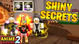 🚨UPDATE 6 ANIME WARRIORS SIMULATOR 2 CODES ROBLOX *MERCHANT* SOLID GOLD 