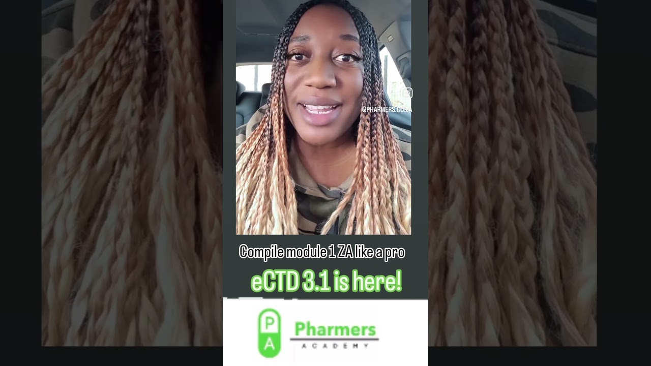 MODULE 1 ZA CHANGES - SAHPRA eCTD 3.1 launches this October 2024